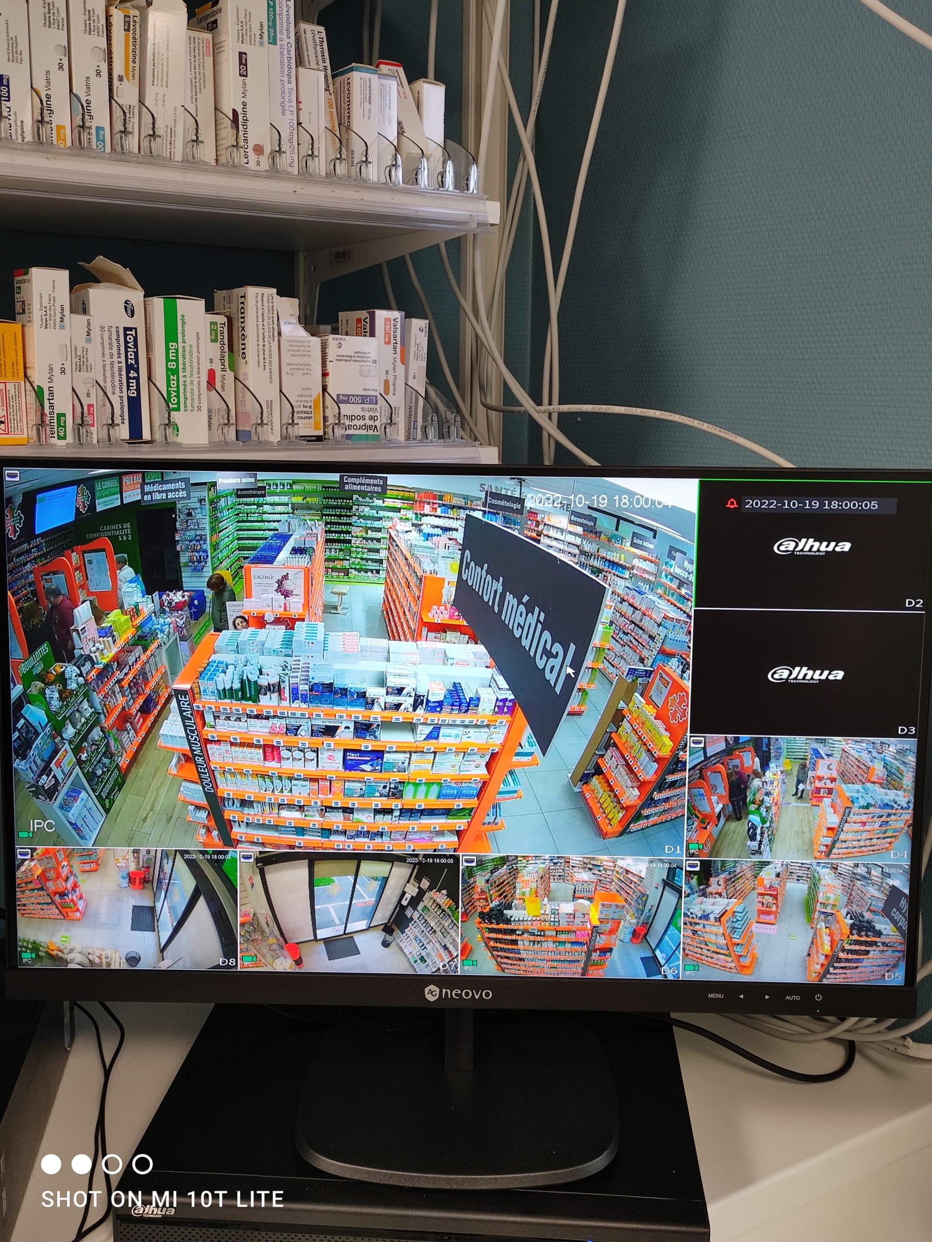 Pharmacie Vidéosurveillance